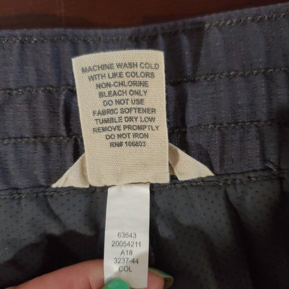 Duluth Trading Co Breezeshooter Skort Plus Size 18 Gray Pockets Active Stretch - Picture 8 of 10